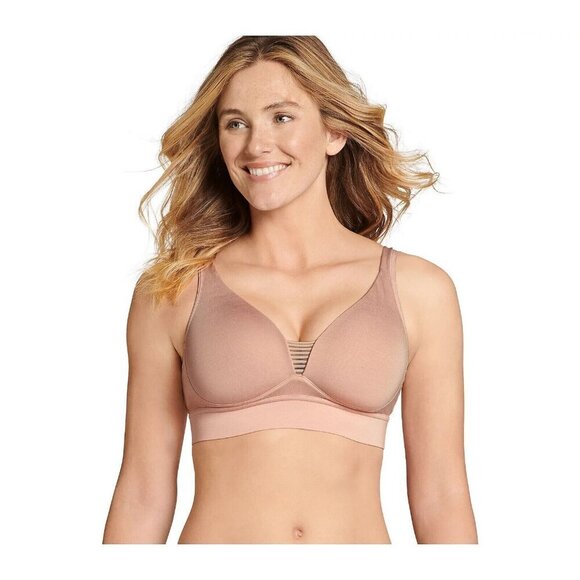 Jockey Forever Fit Soft Molded Cup Bra Cream Blush,XXXL - Picture 1 of 1